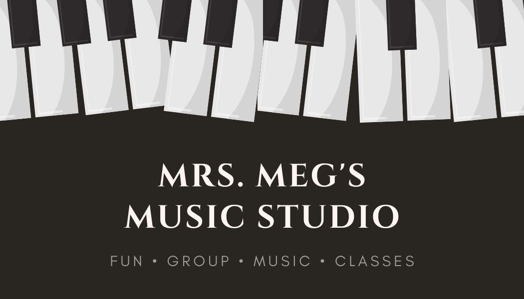Real studio photo for Mrs. Meg's Music Studio